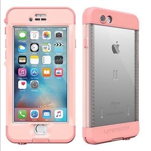 NEW iPhone 6/6s Plus Pink Nuud Lifeproof Case